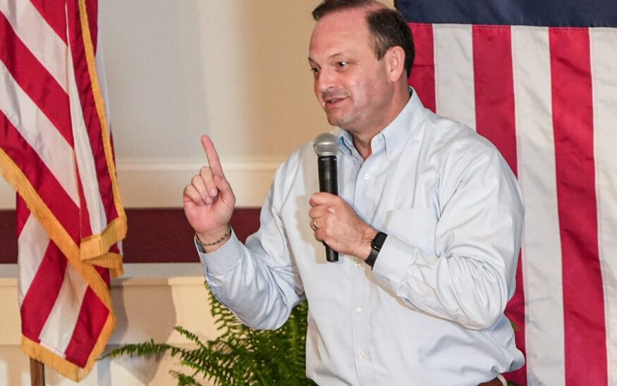 Attorney General Alan Wilson speaks during a South Carolina Governor Candidate Runoff Forum at Faith Fellowship Baptist Church in Pendleton Friday, June 19, 2026 S.C. 2026. Sponsored by the Anderson County and Pickens County Republican parties.